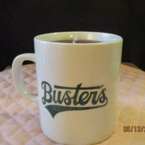 Coffee Mug Candle Spiced Cherry BUSTERS